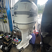 2001 Johnson OceanPro 225HP Outboard Motor