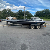 1994 Stratos 201 Pro XL Bass Boat & Trailer