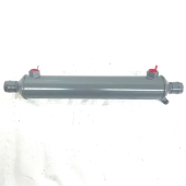 SeaKamp 212133 Marine Oil Cooler 2x12" Body 3/8 NPT 1" Hose