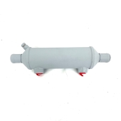 SeaKamp Marine Oil Cooler 2x6 Body 3/8" NPT 3/4" Hose 26132