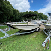 2001 Carolina Skiff 19' Center Console (Complete Rig)
