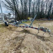 1998 Loadrite Dual Axle 24-26ft Roller Trailer