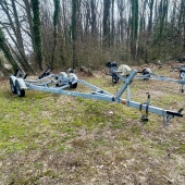 1998 Ezloader 21-23ft Dual Axle Roller Trailer