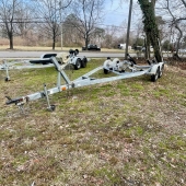 1998 Ezloader Dual Axle Roller Trailer