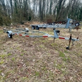 2000 Tracker 15-17ft Bass Boat Trailer