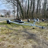 2007 MFI 18-21ft Dual Axle Bass Boat Trailer