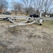 1977 Ezloader 19-21ft Single Axle Roller Trailer