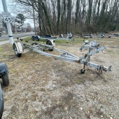 1977 Ezloader 19-21ft Single Axle Roller Trailer