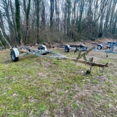 1978 Ez Load 17-19ft Roller Trailer