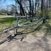 2026 Venture 22-25ft Pontoon Boat Trailer