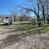 2026 Venture 22-25ft Pontoon Boat Trailer