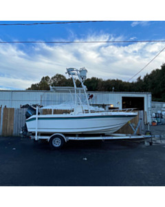 1997 Wahoo 19FT Center Console + Cobia Tower