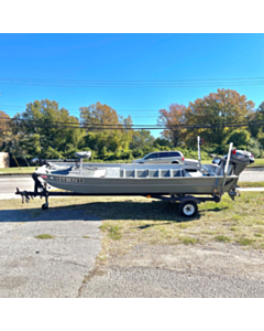 1977 Eldocraft 14ft Jonboat (Hull + Trailer)