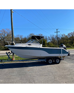 Sea Fox 23'-3" Walk Around - Hull + Trailer