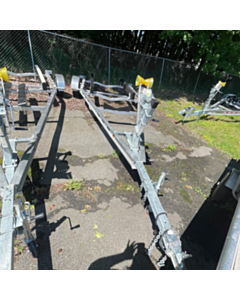 2025 Venture VAB-2825 Aluminum I-Beam Bunk Trailer