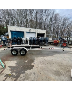 2009 Venture 21-24ft Aluminum Bunk Trailer