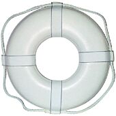 Jim-Buoy Closed Cell Foam U.S.C.G. Approved Life Ring With Webbing Straps