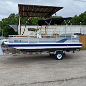 1987 Hurricane 18'-6" Deck Boat - Complete Rig