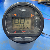 Yamaha 6Y5 Digital Tachometer + Hour Gauge OEM