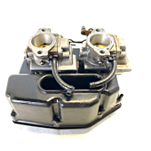 Johnson/Evinrude/OMC 50-60hp Carburetor Set + Airbox Silencer OEM 392082 391787
