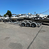 2000 Ezloader Triple Axle Galvanized Roller Trailer