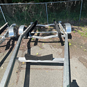 2025 Venture VAB-2825 Aluminum I-Beam Bunk Trailer