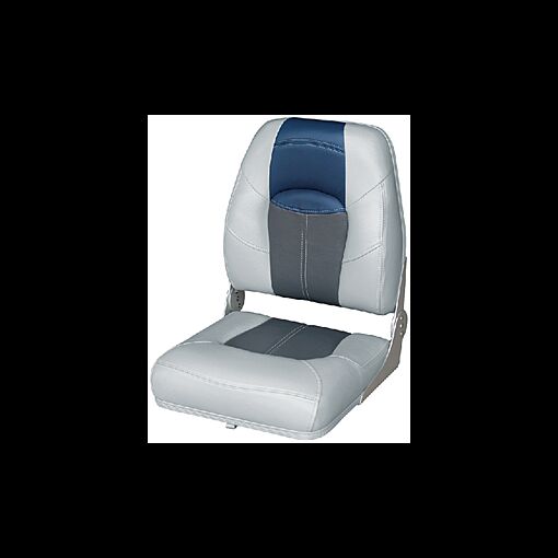 Blast Off Tour Series Boat Seat 17" Grey/Charcoal/Navy