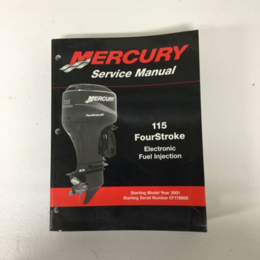 Mercury 115 FourStroke EFI Shop Manual #90-881980R02