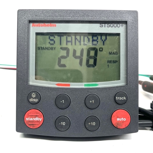 Raymarine Raytheon ST5000+ Autopilot Autohelm Head Control Unit + Suncover