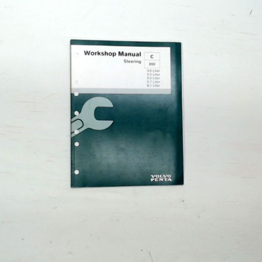 Volvo Penta Workshop Manual Steering 3.0-8.1 Liter